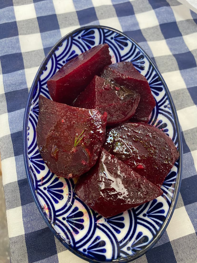 Red Beet with Olive Oil