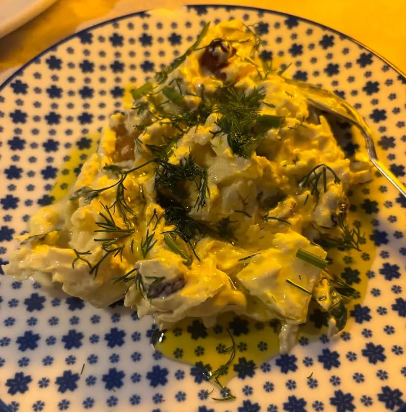 Kerevizli Yeşil Elmalı Meze
